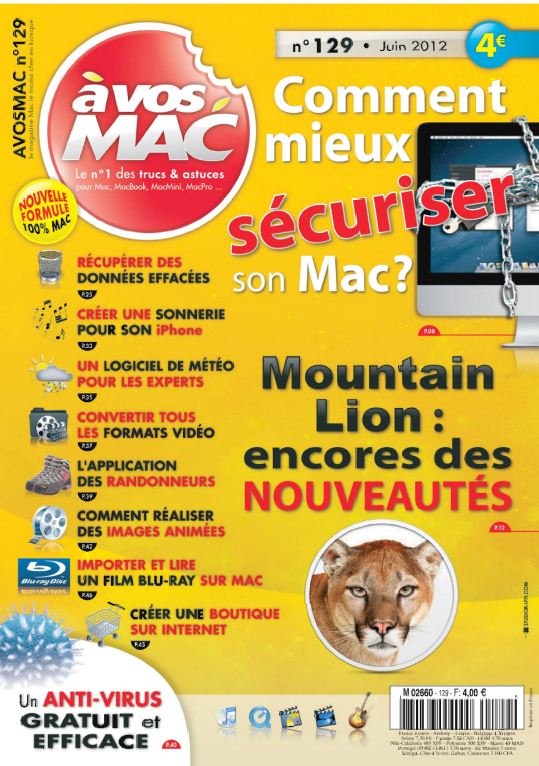 A Vos Mac N°129 Juin 2012