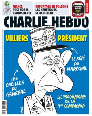 Charlie Hebdo N°1479 du 25 novembre 2020