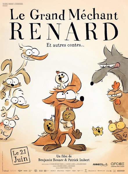 Le Grand Méchant Renard et autres contes FRENCH DVDRIP 2017