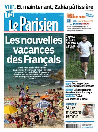 Le Parisien + cahier Paris du samedi 06 juillet 2013 -PDF-