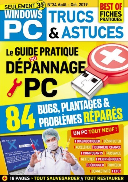 Windows PC Trucs & Astuces N°34 - Août-Octobre 2019